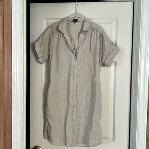 Jcrew Baird McNutt Linen Dress